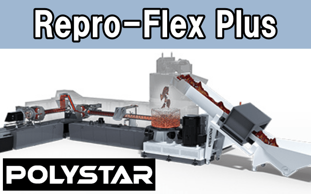 Repro-Flex Plus　二段式押出機